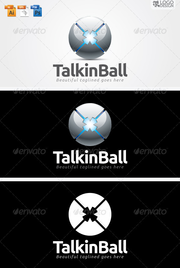 Talkin Ball - 3d Abstract