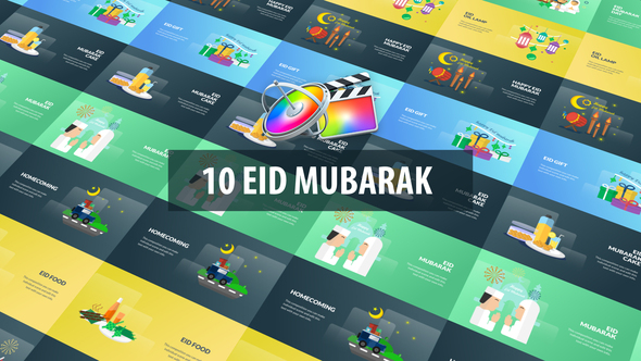 Eid Mubarak Animation - Apple Motion & FCPX