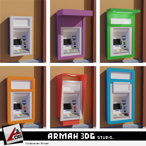 ATM machine - 3Docean 31040493