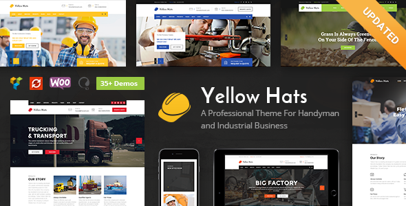 Yellow Hats - ThemeForest 15626124