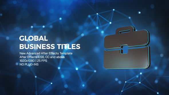 Global Business Titles - VideoHive 30997370