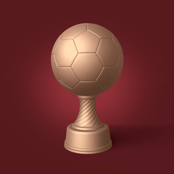 Soccer Trophy - 3Docean 31048241