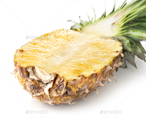 Half of pineapple - Stock Photo - Images