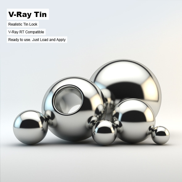 V-Ray Tin Material - 3Docean 2846900