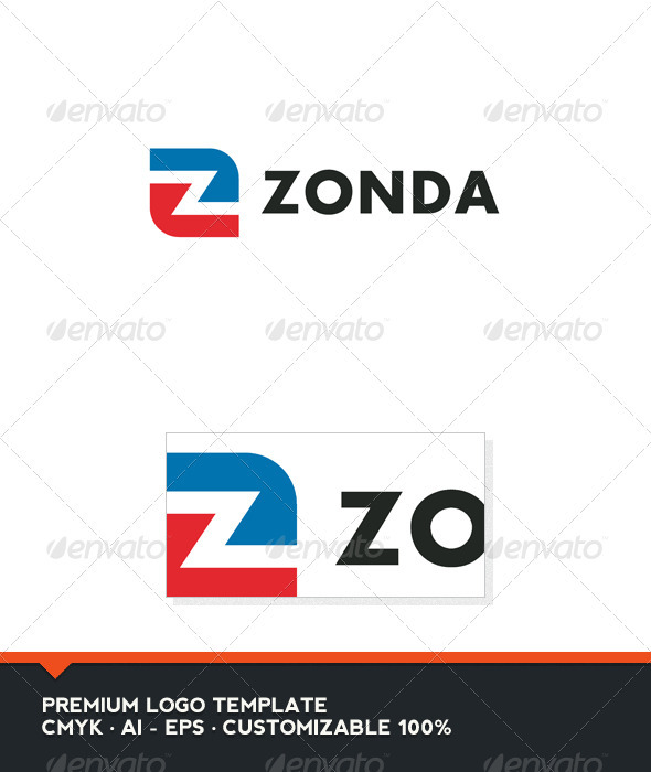 Zonda Logo Template - Letters Logo Templates