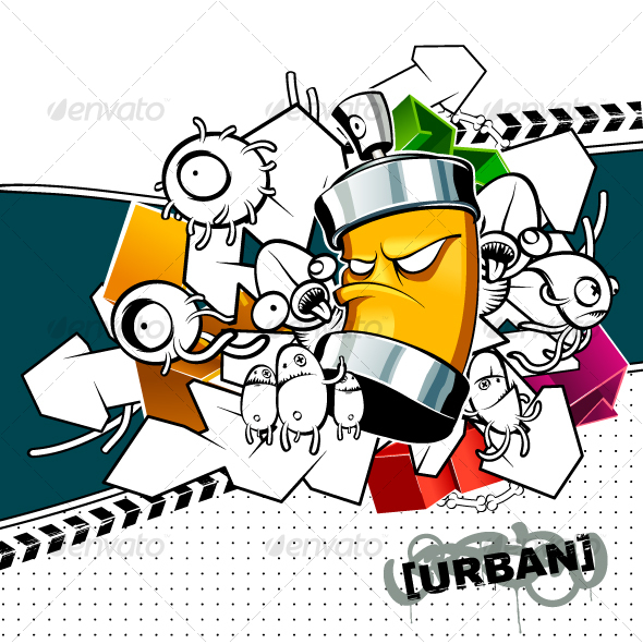 Strange Graffiti Image