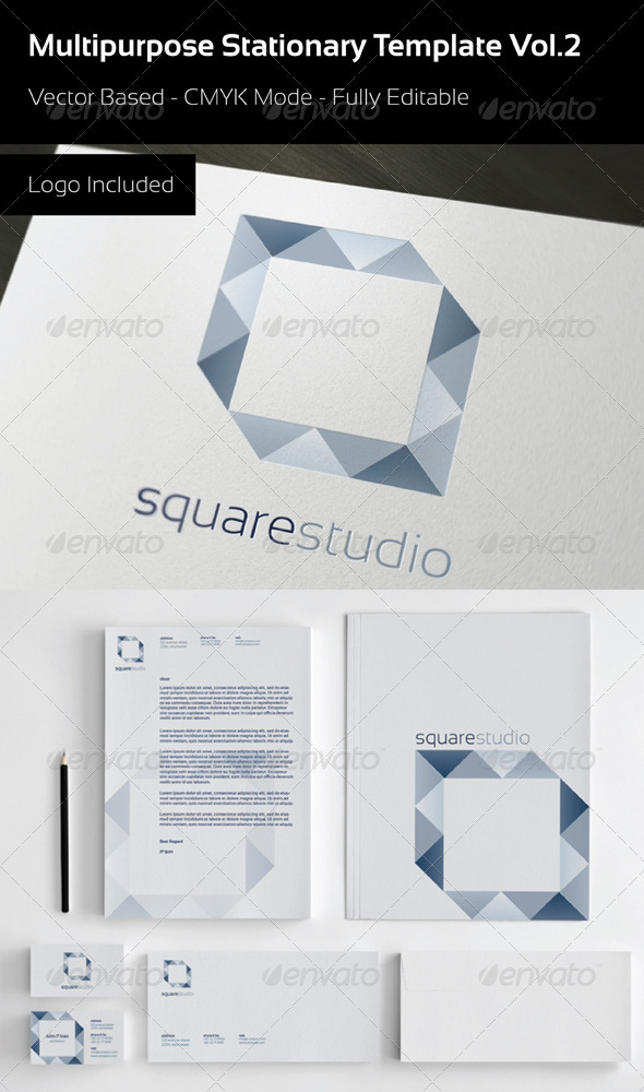 Multipurpose Stationary Template - Stationery Print Templates