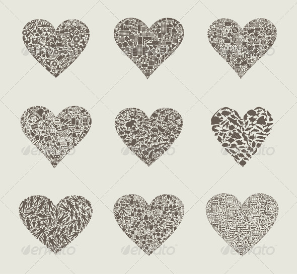 Heart design an element - Valentines Seasons/Holidays