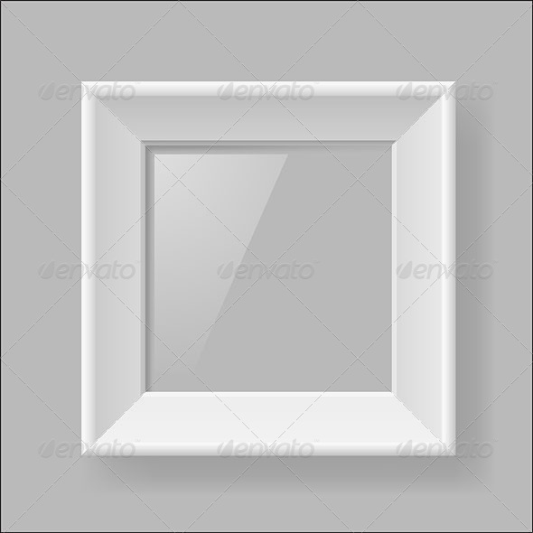 White frame - Backgrounds Decorative