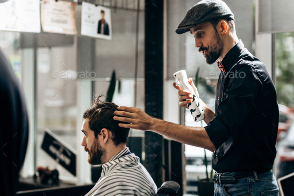 barber flat cap