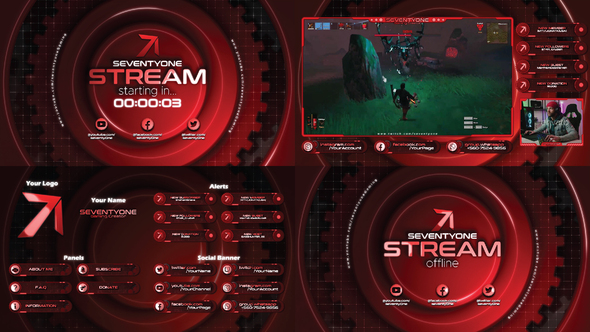 Streamer Pack 2 - VideoHive 31071896