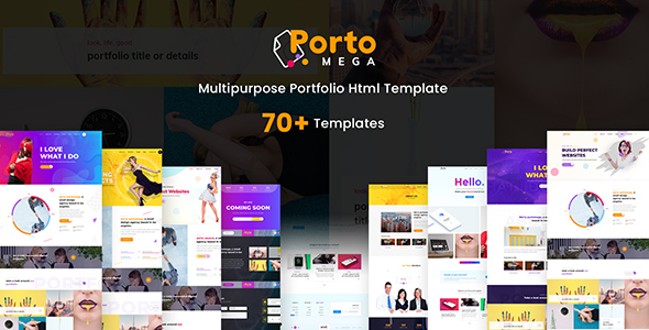 PortoMega – Multipurpose Portfolio Template