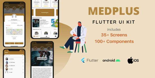 MedPlus | Flutter UI Kit for Healthcare, Doctors, Pharmacy and Diagnostics