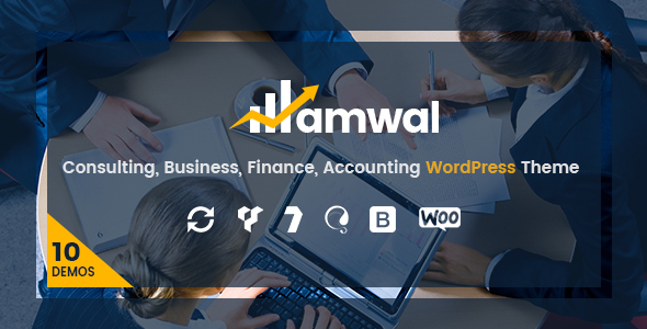 Amwal Consulting - ThemeForest 19208665