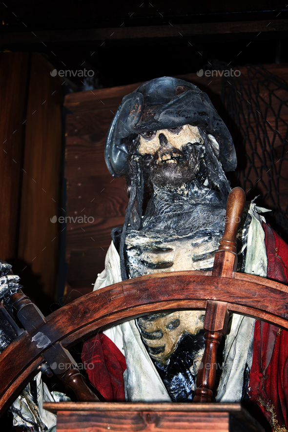 A Pirate skeleton