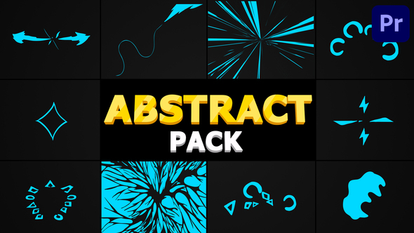 Abstract Pack | Premiere Pro MOGRT