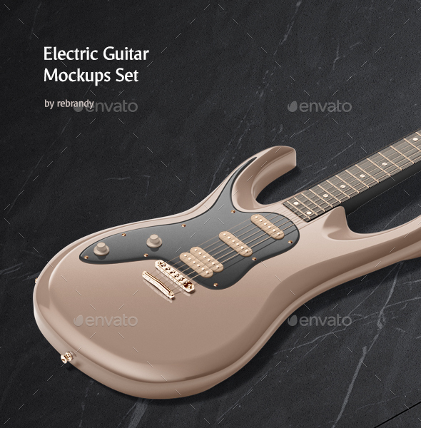 Download Electric Guitar Mockups Set By Rebrandy Graphicriver