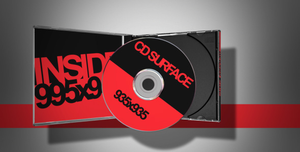 CD promotion Red - VideoHive 102469