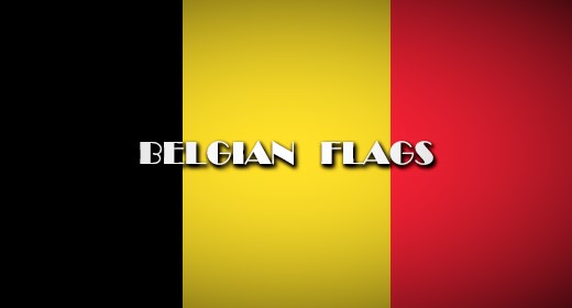 BELGIAN FLAGS FOOTAGE COLLECTION