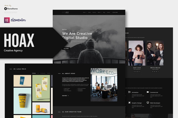 Hoax - Creative - ThemeForest 31097700