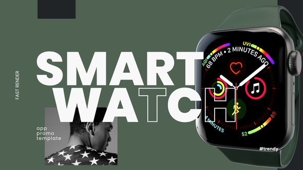 Smart Watch App Promo Intro Opener