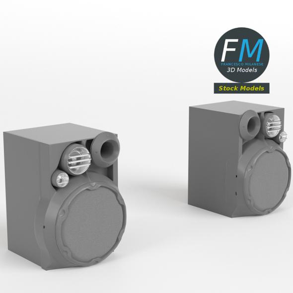 Hi-Fi speakers - 3Docean 19310283