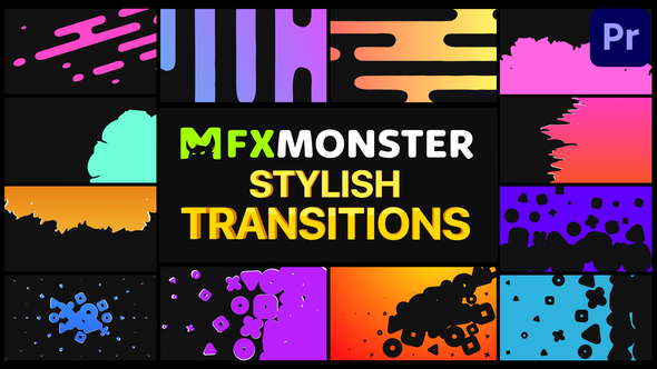 Stylish Transitions | Premiere Pro MOGRT