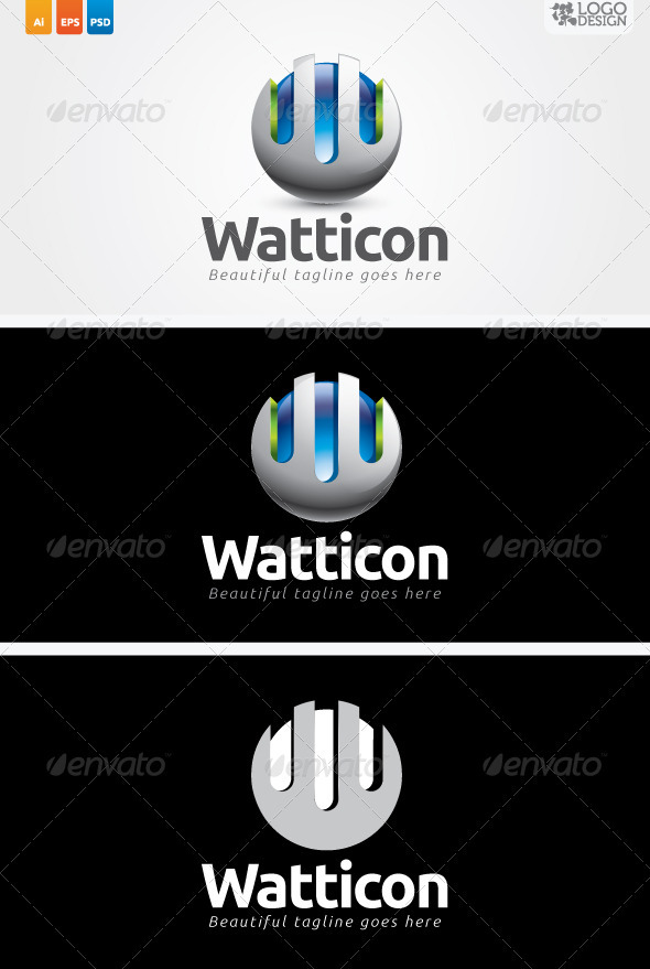Watticon - Letters Logo Templates