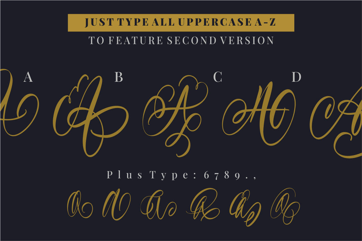 Authentic Monogram, Fonts | GraphicRiver