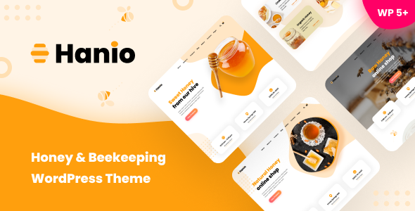 Hanio – Honey Shop WordPress Theme