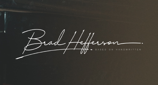 Signature Font by NB201