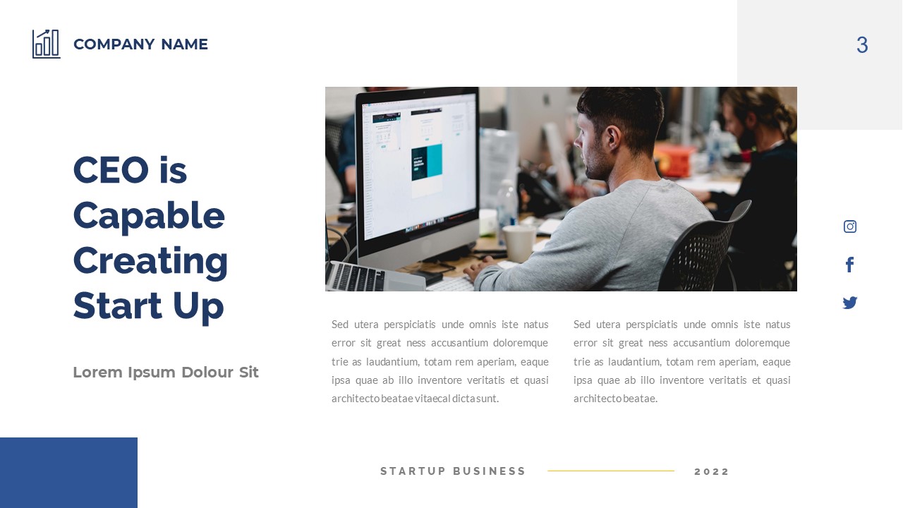 Business - Company Start Up Presentation Google Slides Template ...