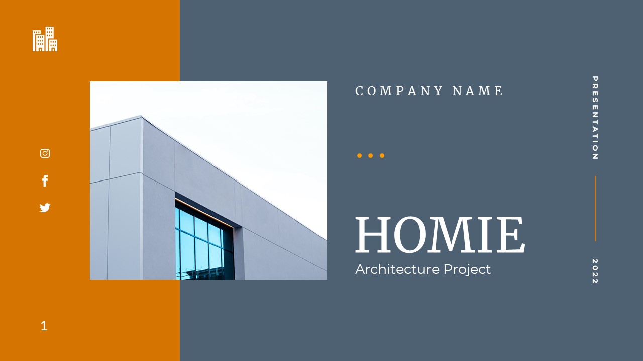 HOMIE - Clean Architecture Presentation Powerpoints Template ...