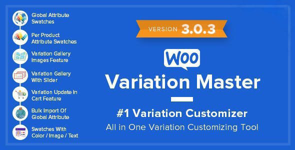 WooCommerce Variation Master - CodeCanyon 17424737
