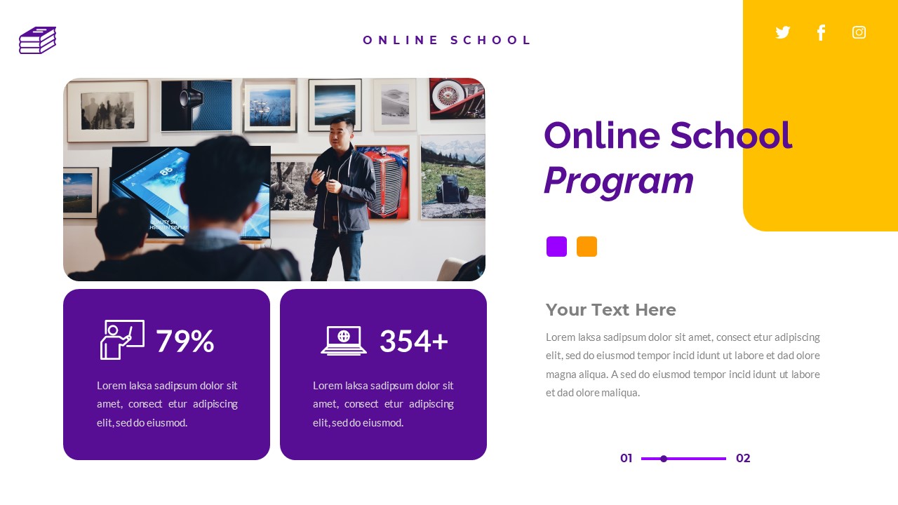 ONLINE SCHOOL - Creative Home Education Presentation Powerpoints ...