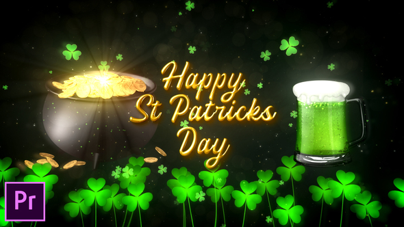 St. Patrick's Day Wishes - Premiere Pro
