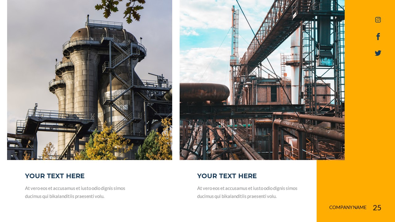 INDUSTRIAL - Factory Business Presentation Google Slides Template ...