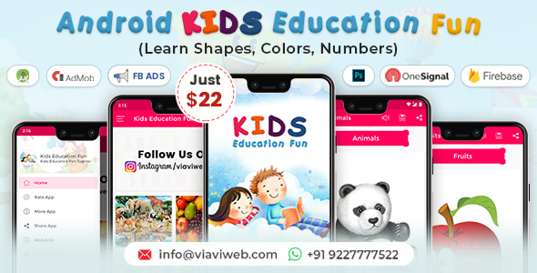 Android Kids Education - CodeCanyon 10819226