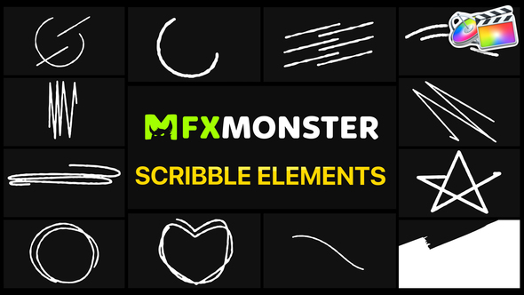 Scribble Elements 02 | FCPX