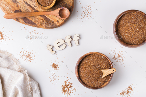 Ancient grain teff popular in Eritrean and Ethiopian cuisine