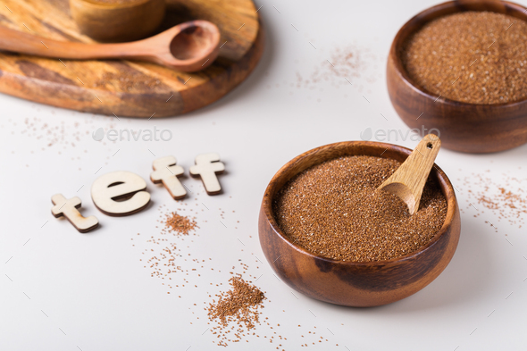Ancient grain teff popular in Eritrean and Ethiopian cuisine