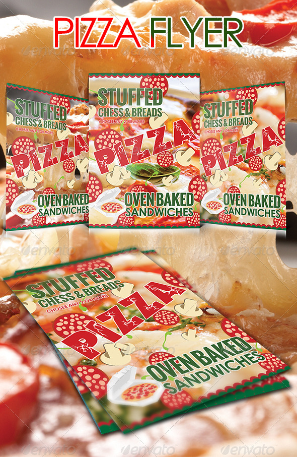 Pizza Flyer Template - Restaurant Flyers