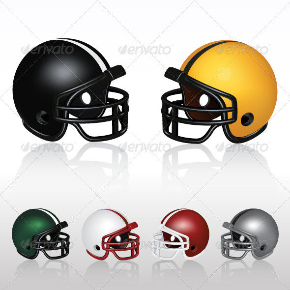 Football Helmets - Sports/Activity Conceptual