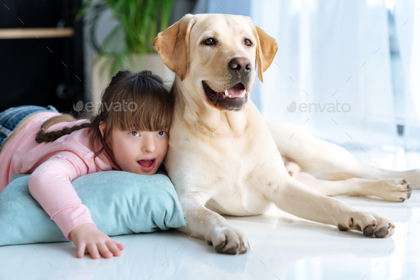 Golden retriever best sale with down syndrome