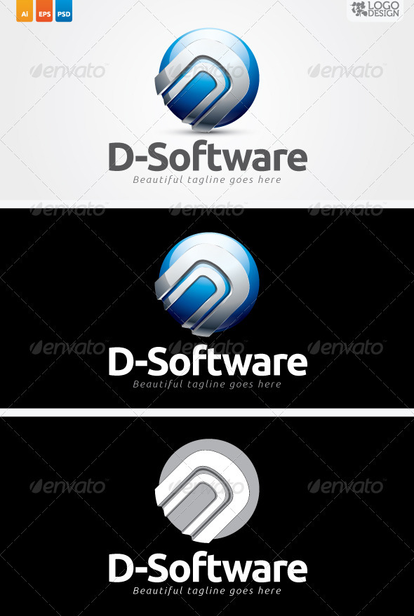 D-Software - Letters Logo Templates