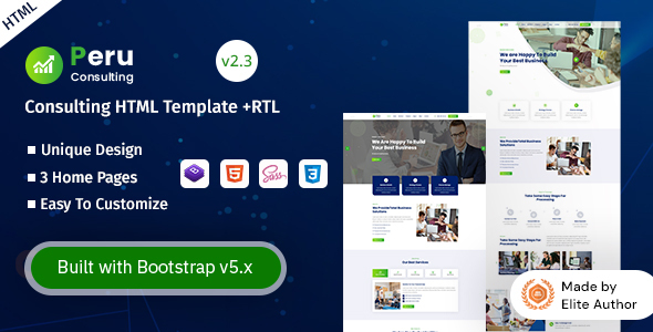 Peru - Consulting - ThemeForest 25295325