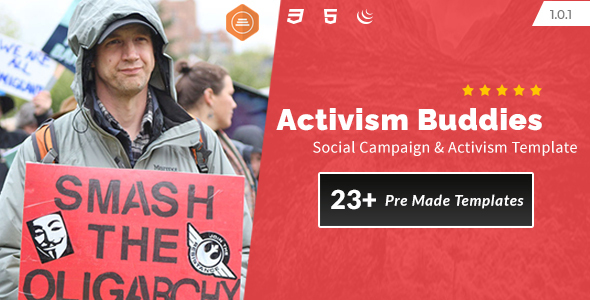 Activism Buddies - ThemeForest 22432719