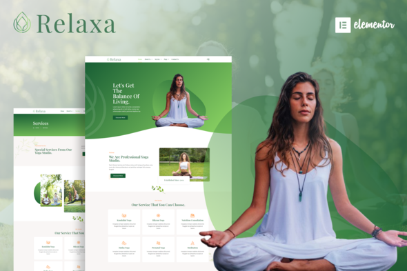 Relaxa - Yoga - ThemeForest 31147474