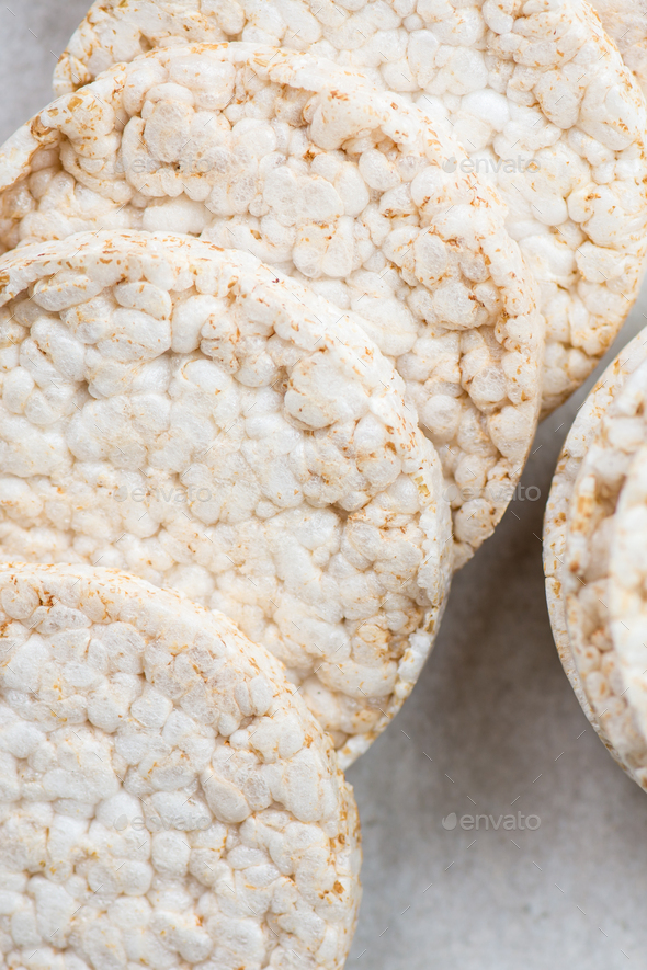 Healthy Snack from Rice Cakes Stock Photo by Manuta PhotoDune