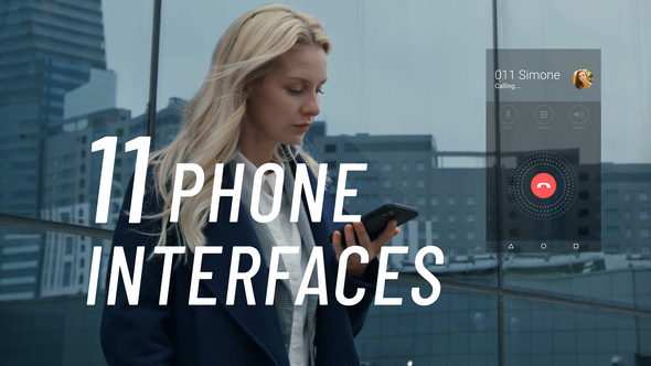 Mobile Phone Interfaces - VideoHive 30958983